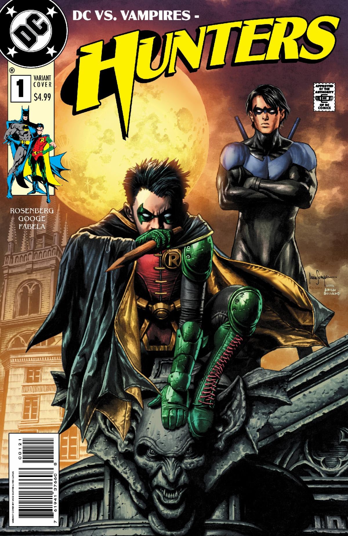 Dc Vs. Vampires - Hunters #1 B Mico Suayan Variant (05/24/2022) Dc