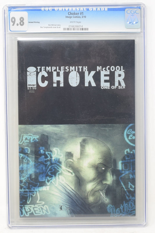 Choker 1 Image 2010 CGC 9.8 2nd Print Ben Templesmith Variant