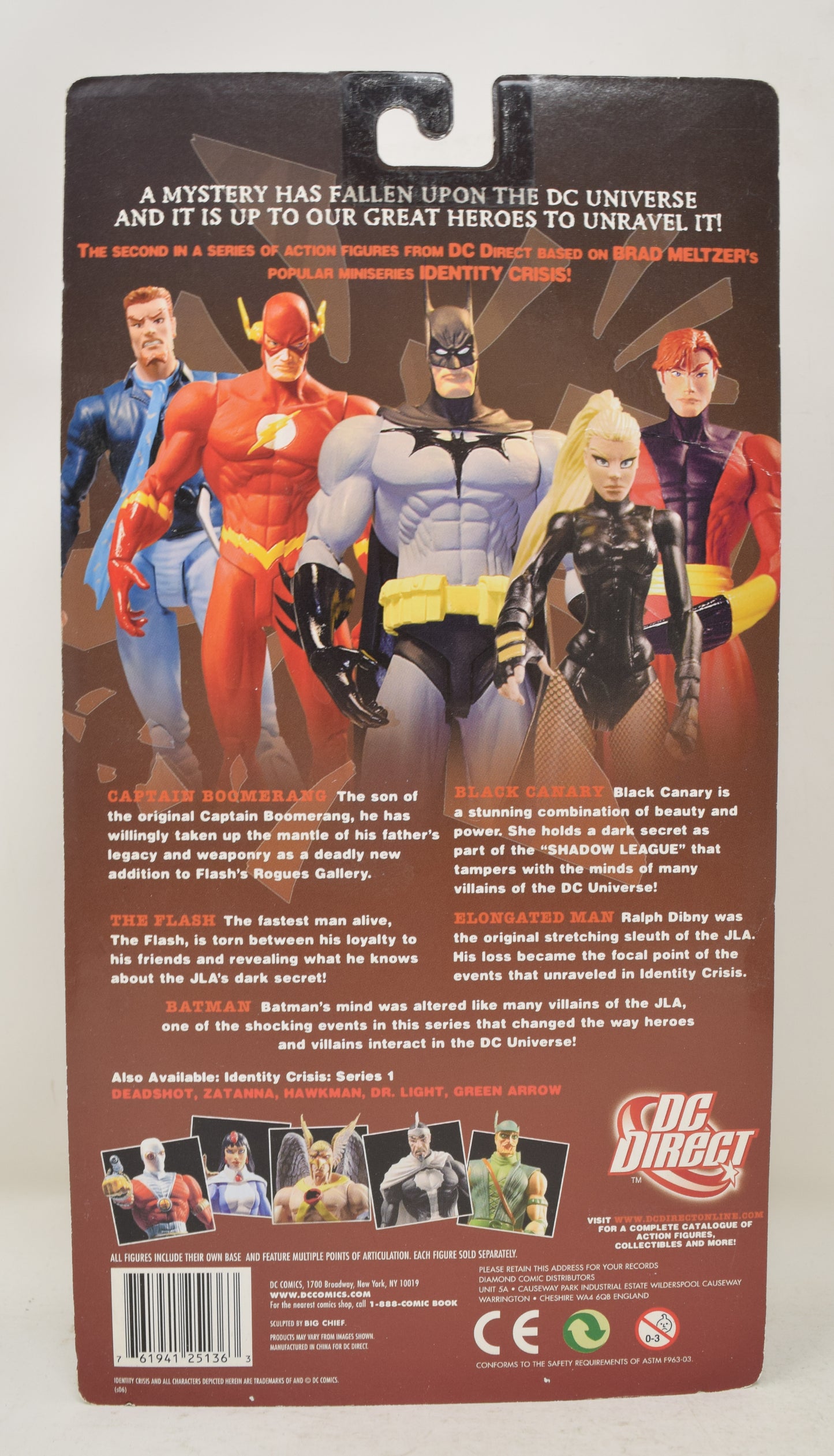 Identity Crisis Series 1 Batman DC Direct Action Figure MOC New - Golden Apple Comics