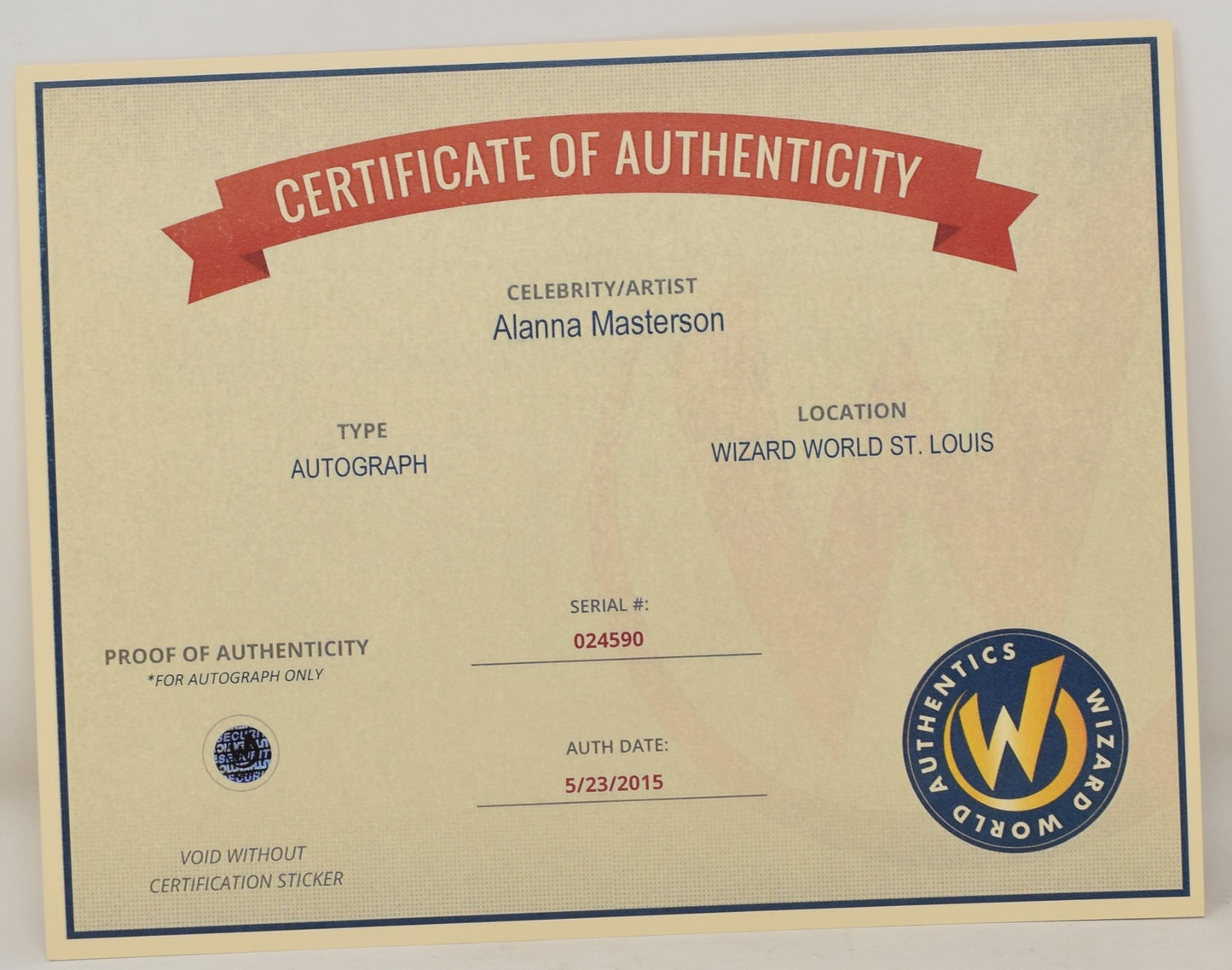 Alanna Masterson Walking Dead W/ Glenn Signed Autograph 8 x 10 Photo COA