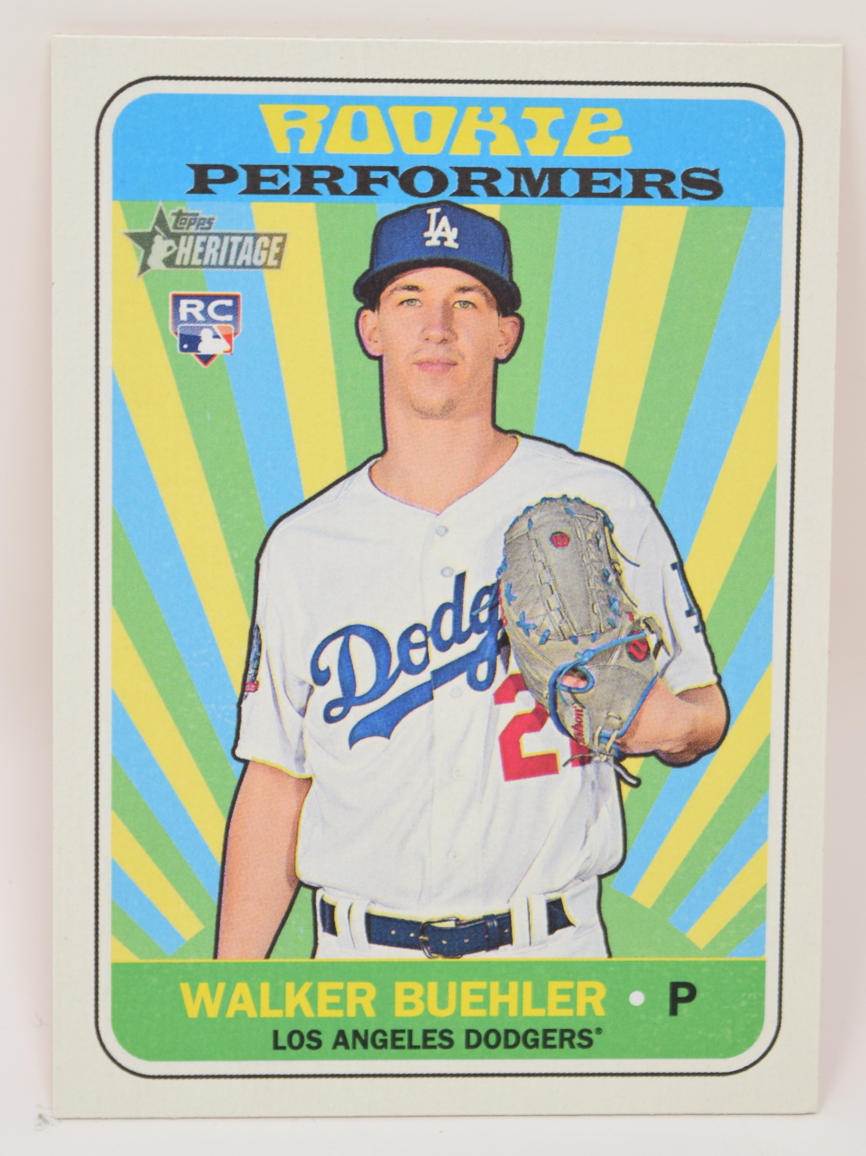 Topps Walker Buehler Rookie Card