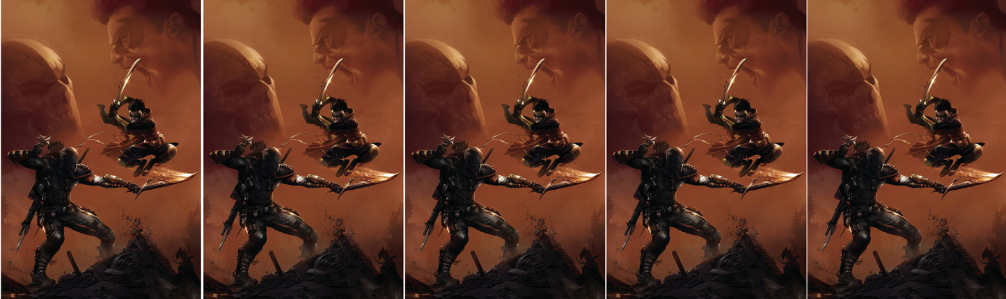 Deathstroke #42 B Francesco Mattina Damian Terminus Agenda Variant (04/03/2019) DC