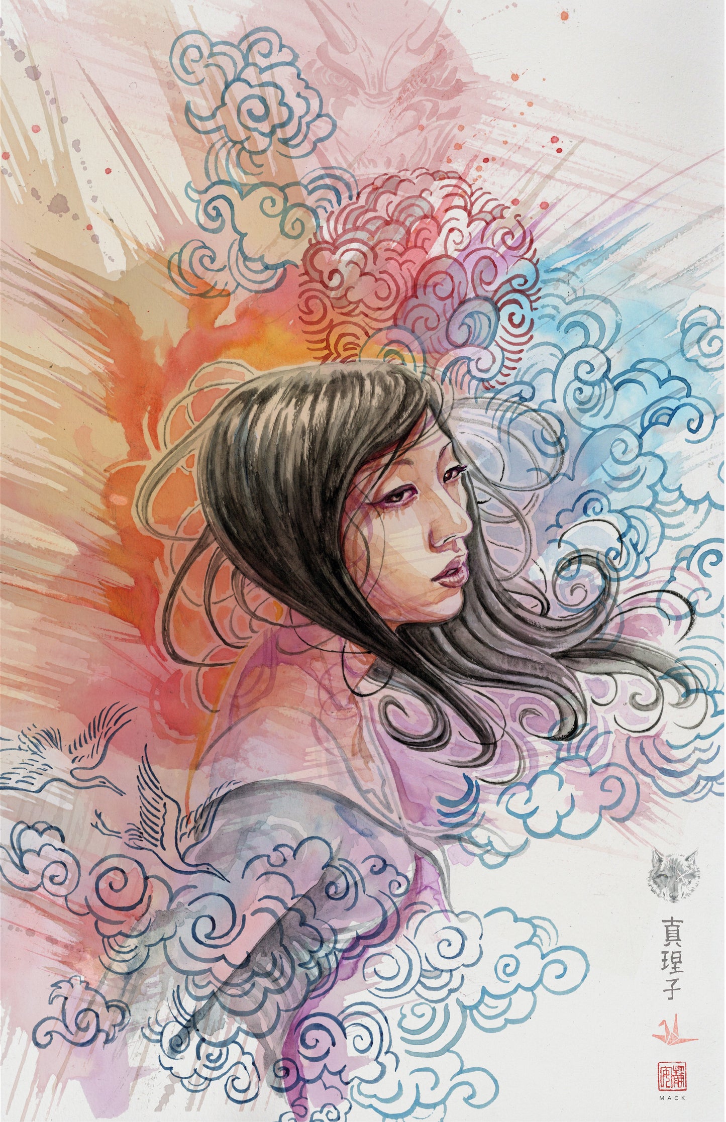 Demon Days Mariko #1 David Mack Variant (06/23/2021) Marvel - Golden Apple Comics