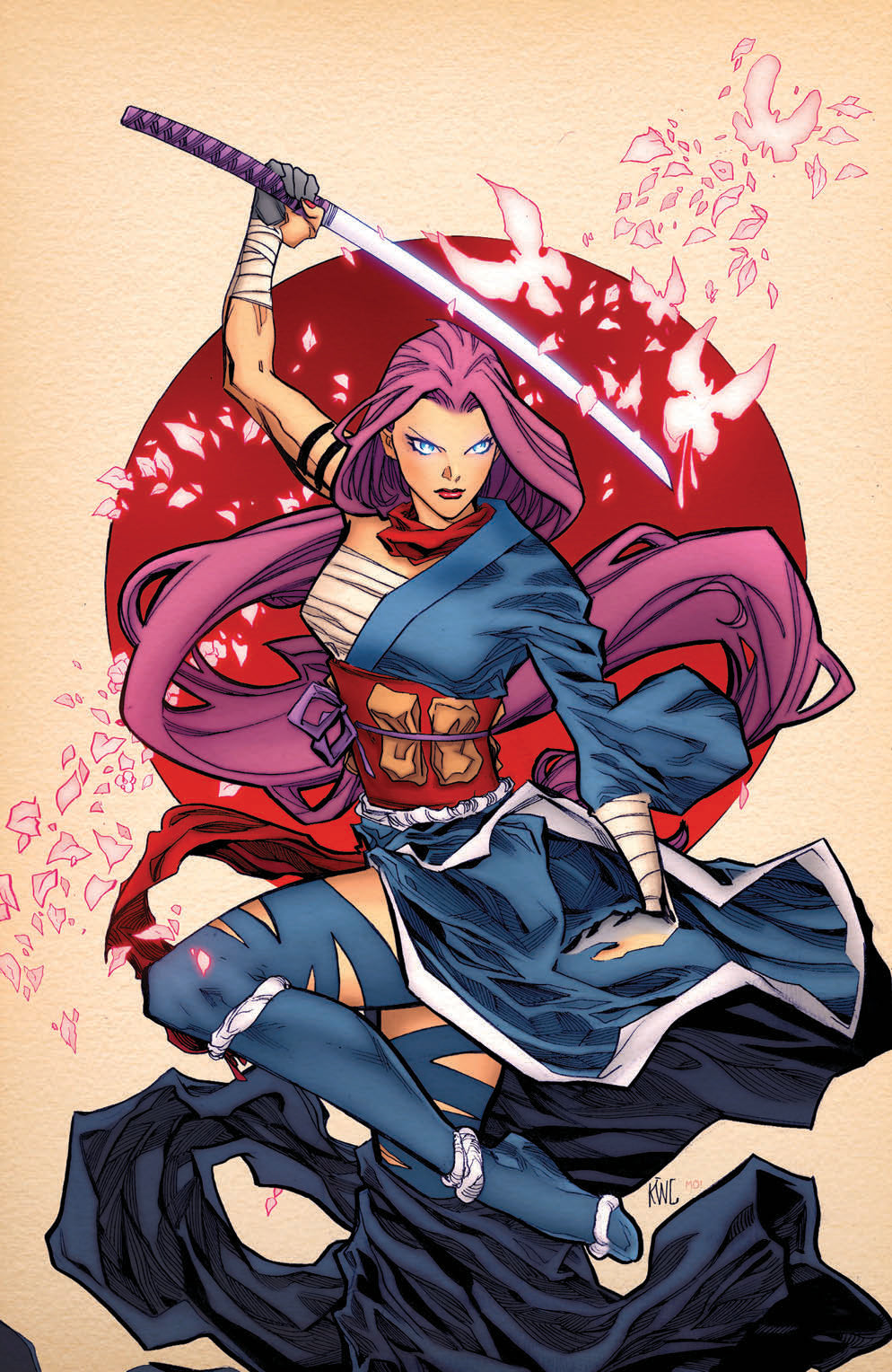 Demon Days X-Men #1 Ken Lashley Psylocke Variant (03/03/2021) Marvel