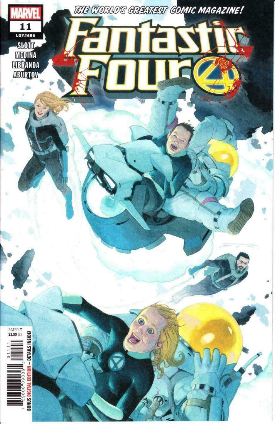 FANTASTIC FOUR #11 A Esad Ribic Secret Variant Carnage-Ized Carnage Blood Venom (06/26/2019) MARVEL