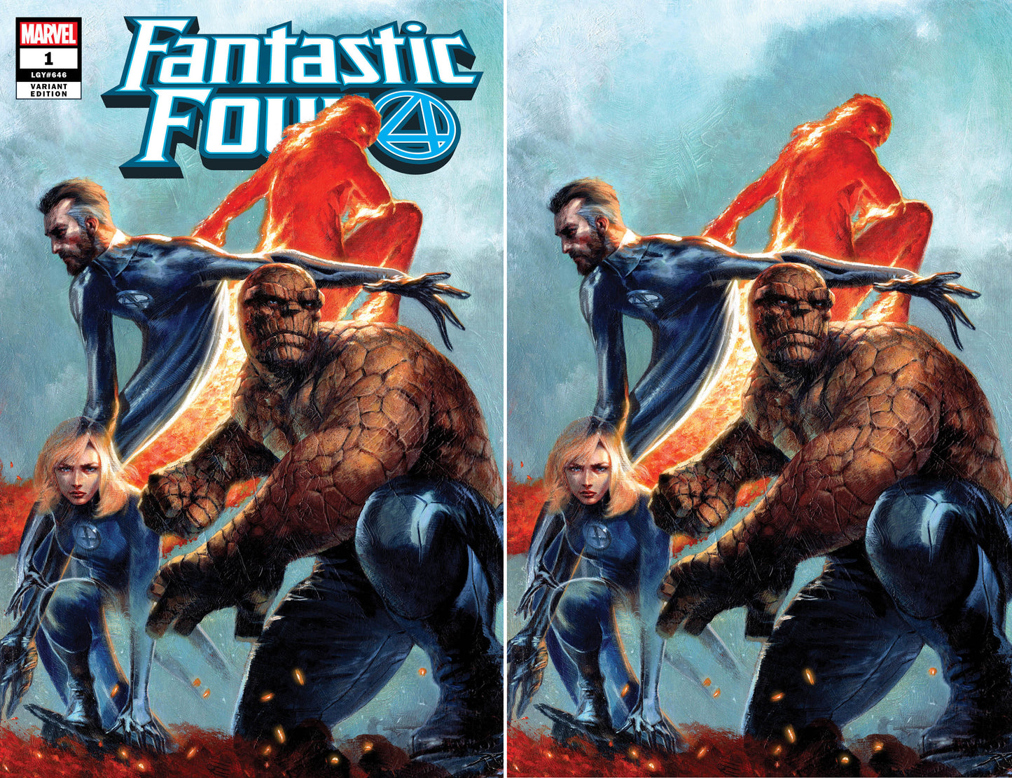 Fantastic Four 1 Marvel Gabriele Dell'Otto Variant Trade Virgin Set CGC Options (08/08/2018)