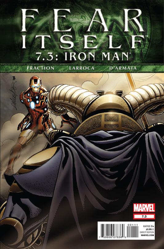 Fear Itself Book 7.3 Marvel 2011 Iron Man