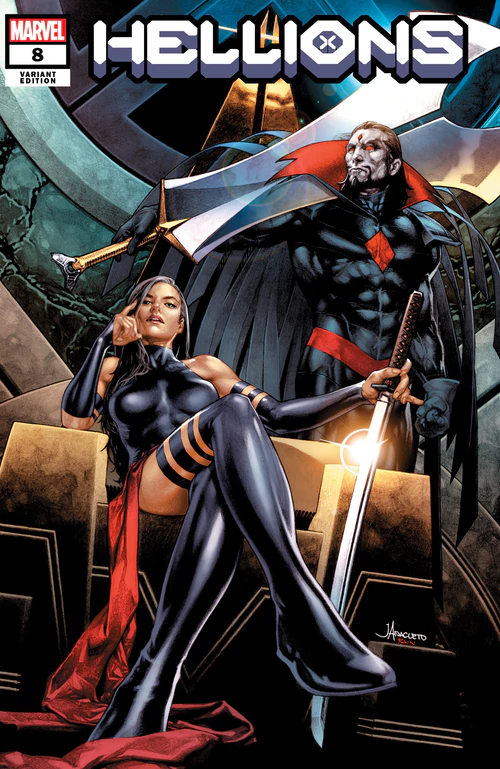Hellions #8 Jay Anacleto Trade Variant Pyslocke GGA Mister Sinister (01/06/2021) Marvel