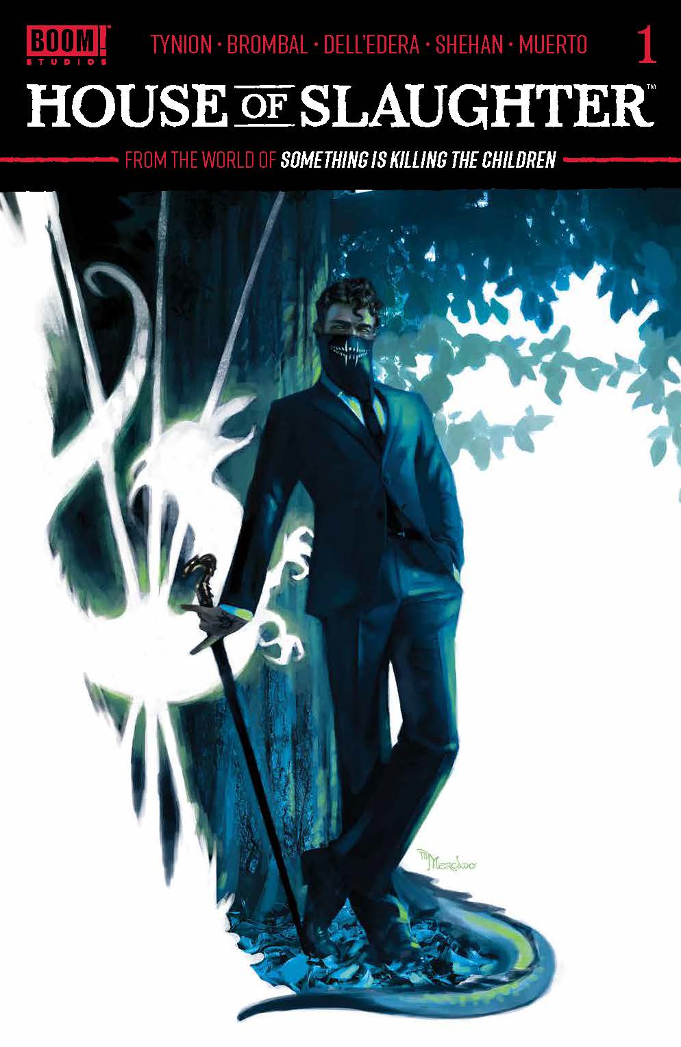 House of Slaughter #1 2nd Print B Miguel Mercado Foil Variant (11/17/2021) Boom - Golden Apple Comics