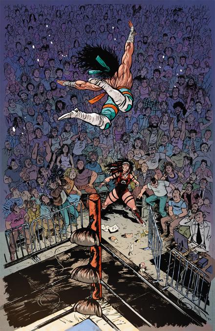 Do A Powerbomb #1 (Of 7) Daniel Warren Johnson Virgin Variant (06/15/2022) Image
