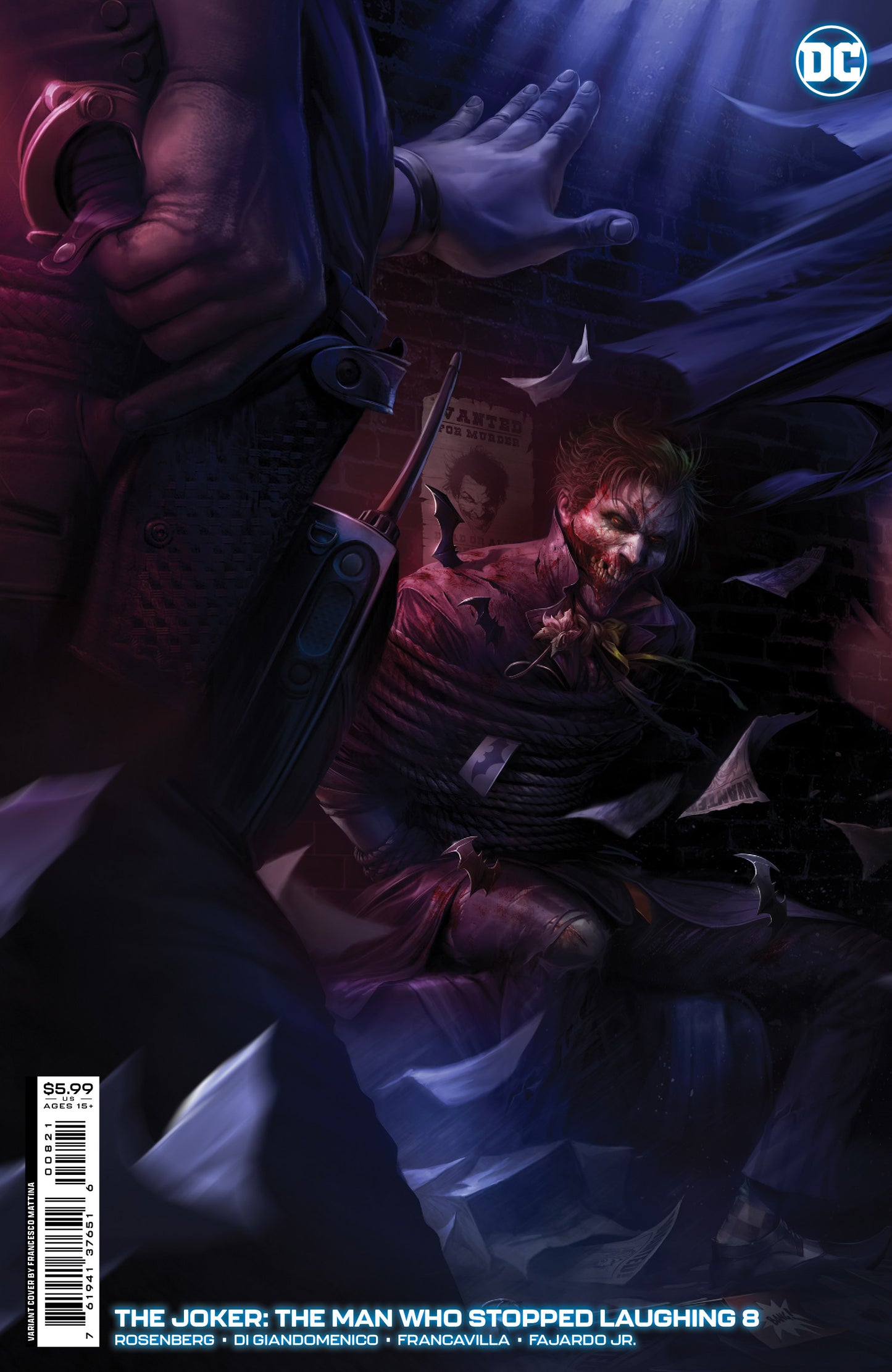 Joker The Man Who Stopped Laughing #8 B Francesco Mattina Variant (05/02/2023) Dc
