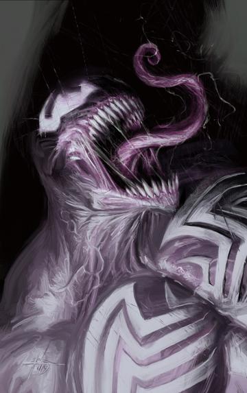 MARVEL Comics #1000 Gabriele Dell'Otto Venom Trade + Virgin Set Of 2 Variant (08/28/2019) MARVEL