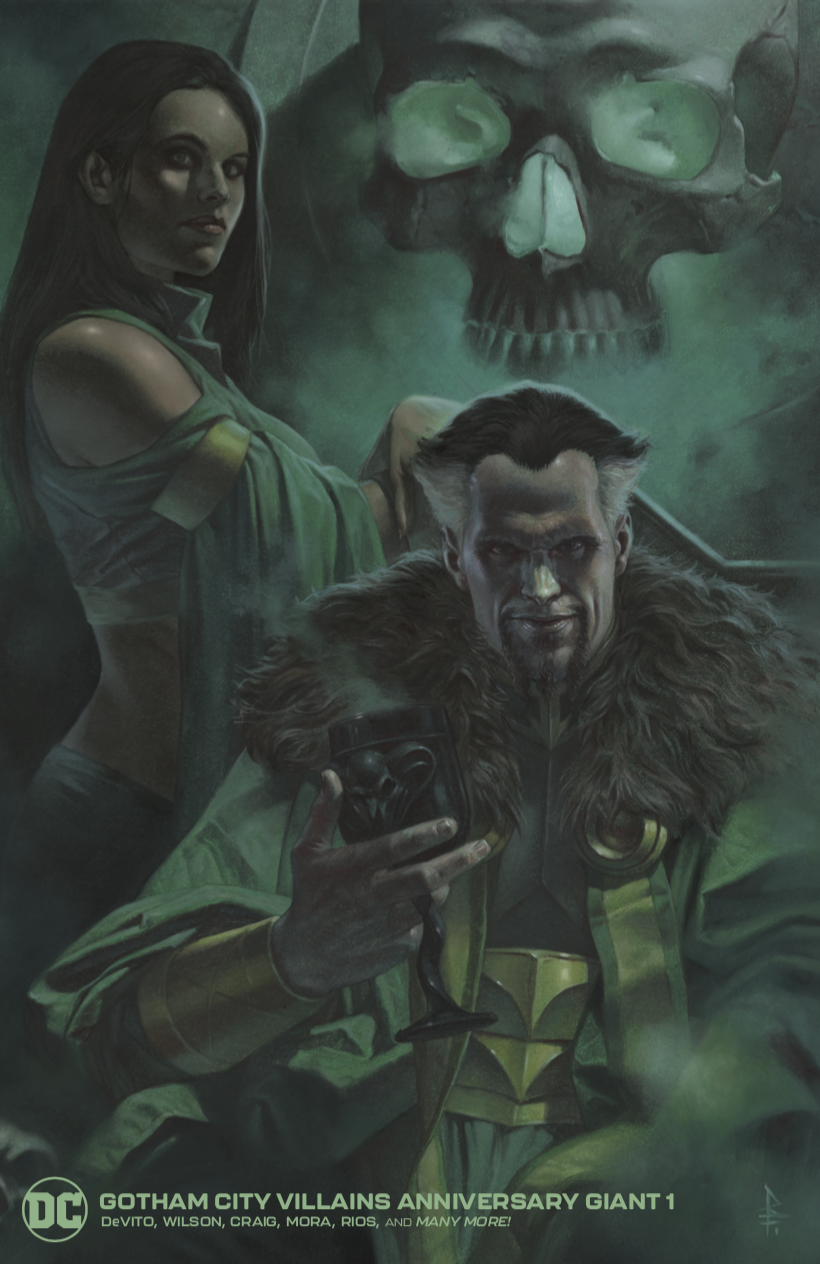 Gotham City Villains Anniversary Giant #1 (One Shot) E Riccardo Federici Ra'S And Talia Card Stock Variant (11/30/2021) Dc