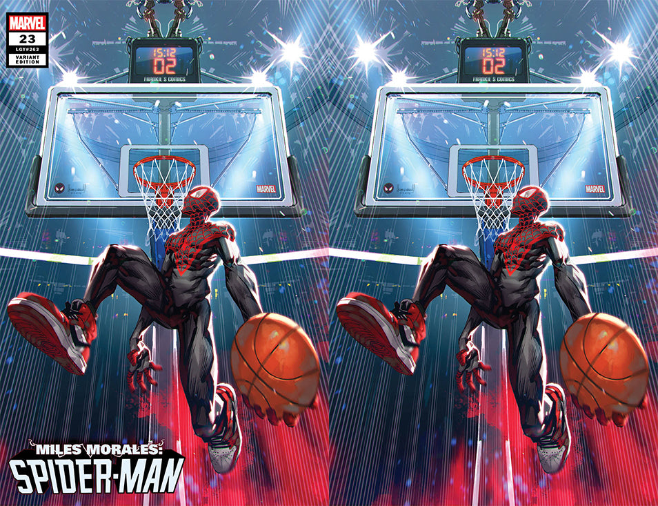 Miles Morales Spider-Man #23 Kael Ngu Basketball Slam Dunk Variant (02/17/2021) Marvel