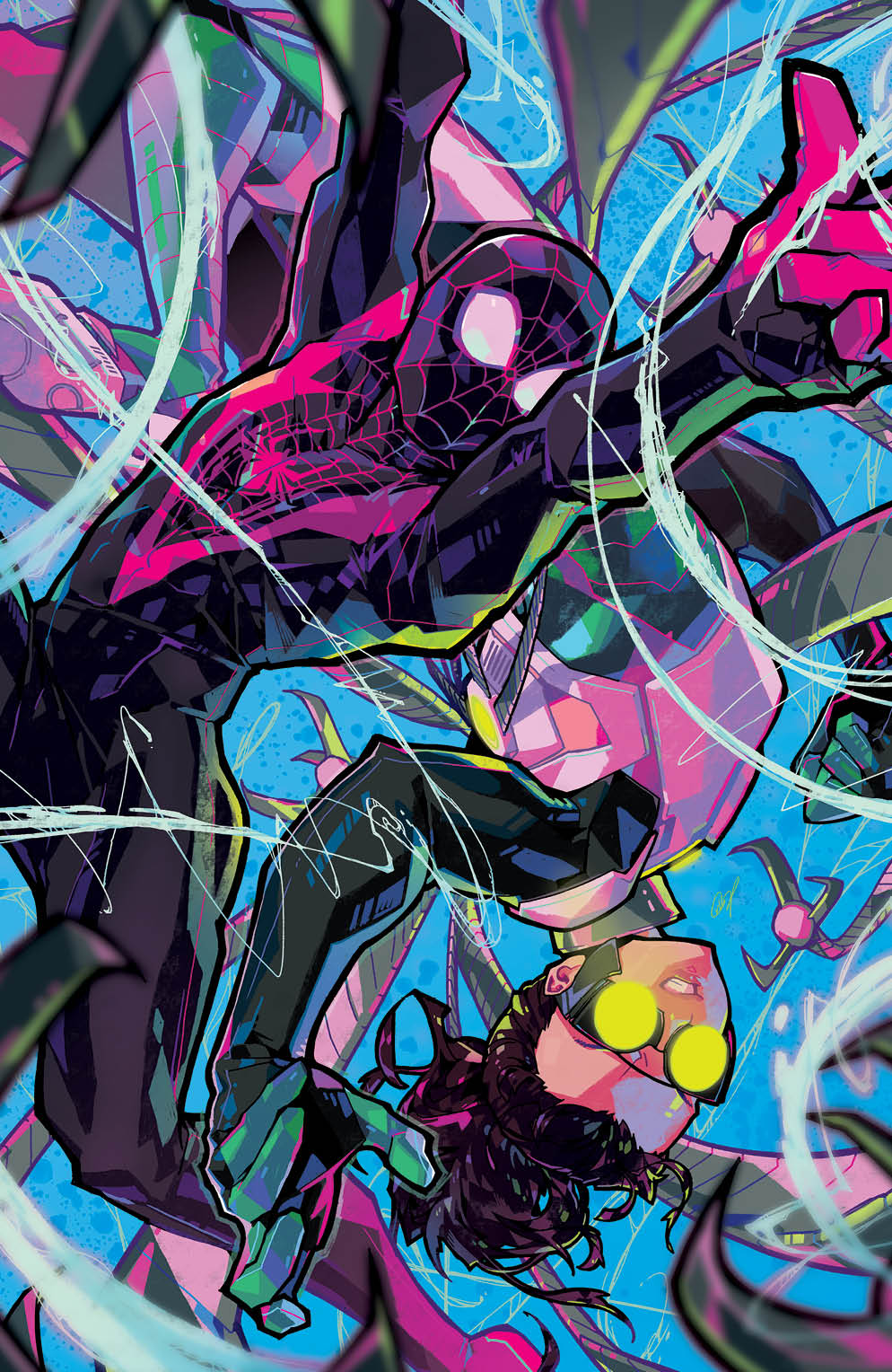 Miles Morales Spider-Man #27 Rose Besch Virgin Villains Variant (06/23/2021) Marvel