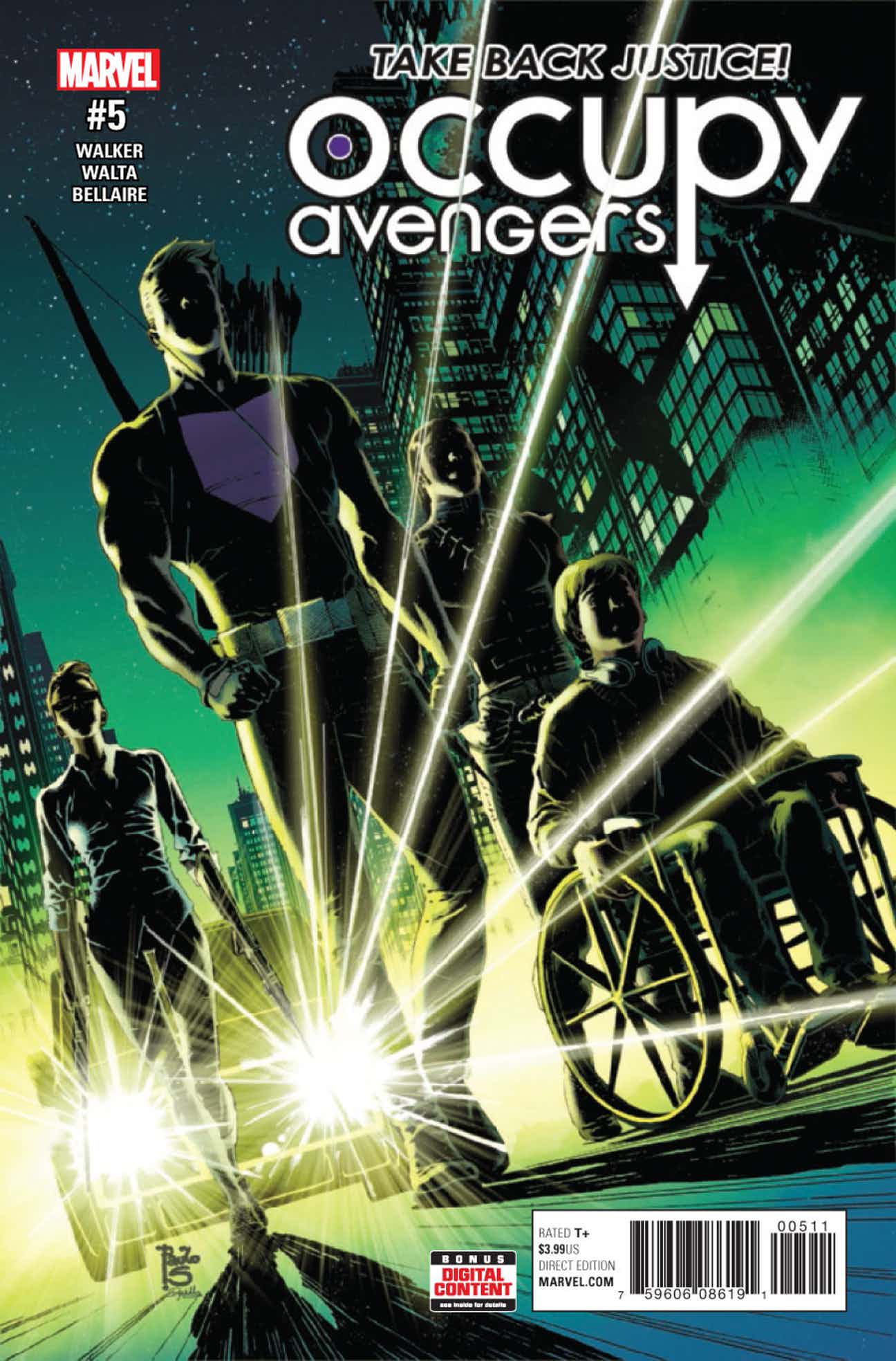 Occupy Avengers 5 Marvel Now 2016 Hawkeye