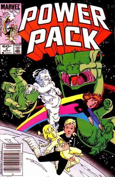 Power Pack 2 Marvel 1984 Snarks