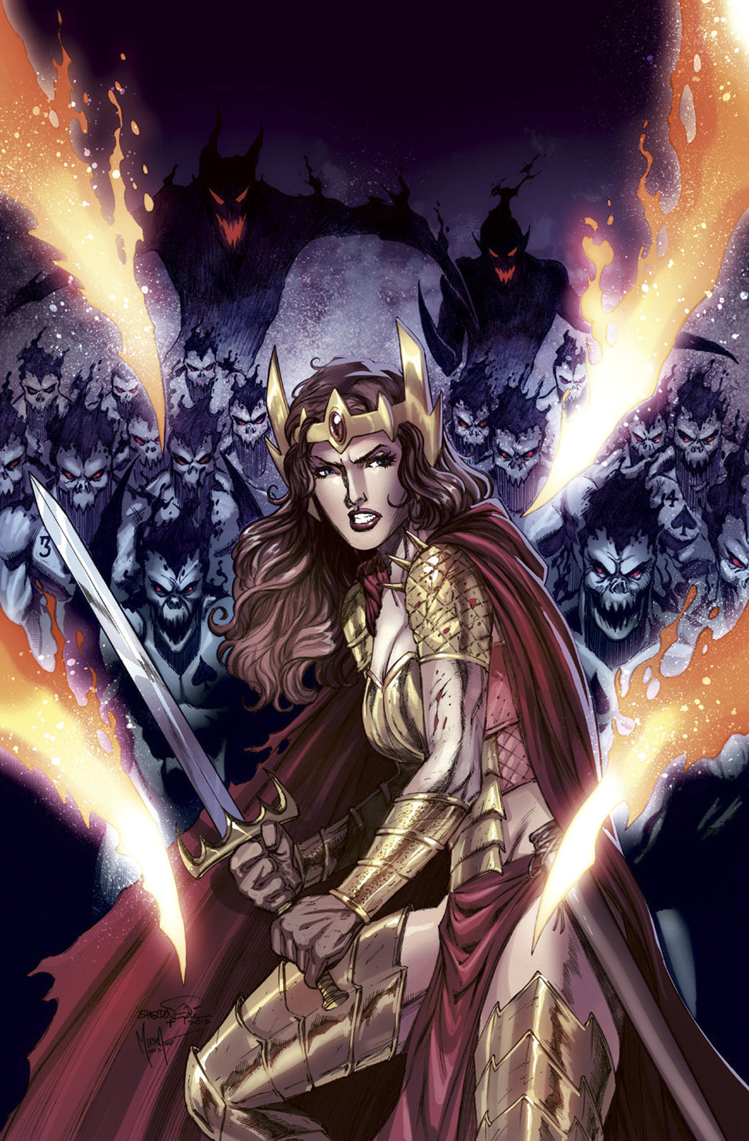 Grimm Fairy Tales GFT WONDERLAND CLASH OF QUEENS #2 (OF 5) B GOH (AOFD) Zenescope - Golden Apple Comics