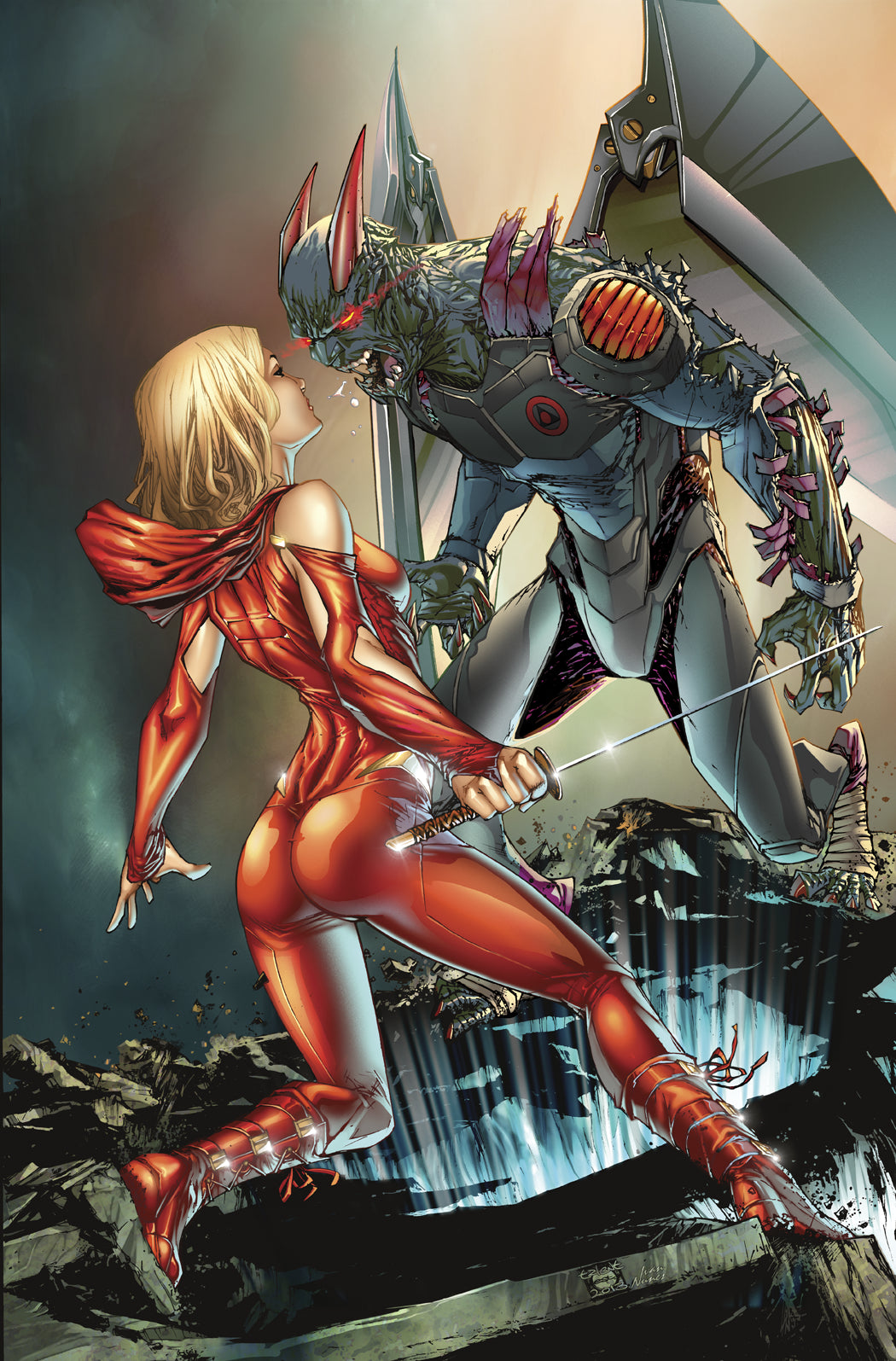 Grimm Fairy Tales GFT CODE RED #5 (OF 5) B CALDWELL (AOFD) (MR) Zenescope