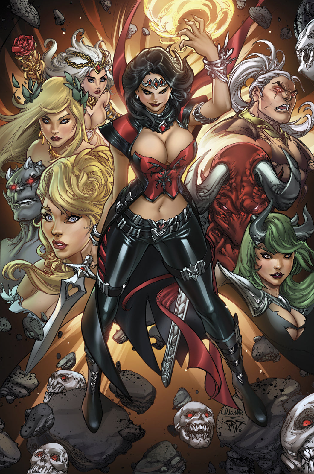 Grimm Fairy Tales GFT REALM WAR #2 (OF 12) E PANTALENA (AOFD) (MR) Zenescope - Golden Apple Comics