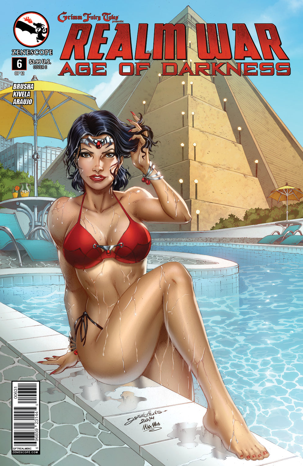 Grimm Fairy Tales GFT REALM WAR #6 (OF 12) C LUIS (AOFD) (MR) Zenescope - Golden Apple Comics