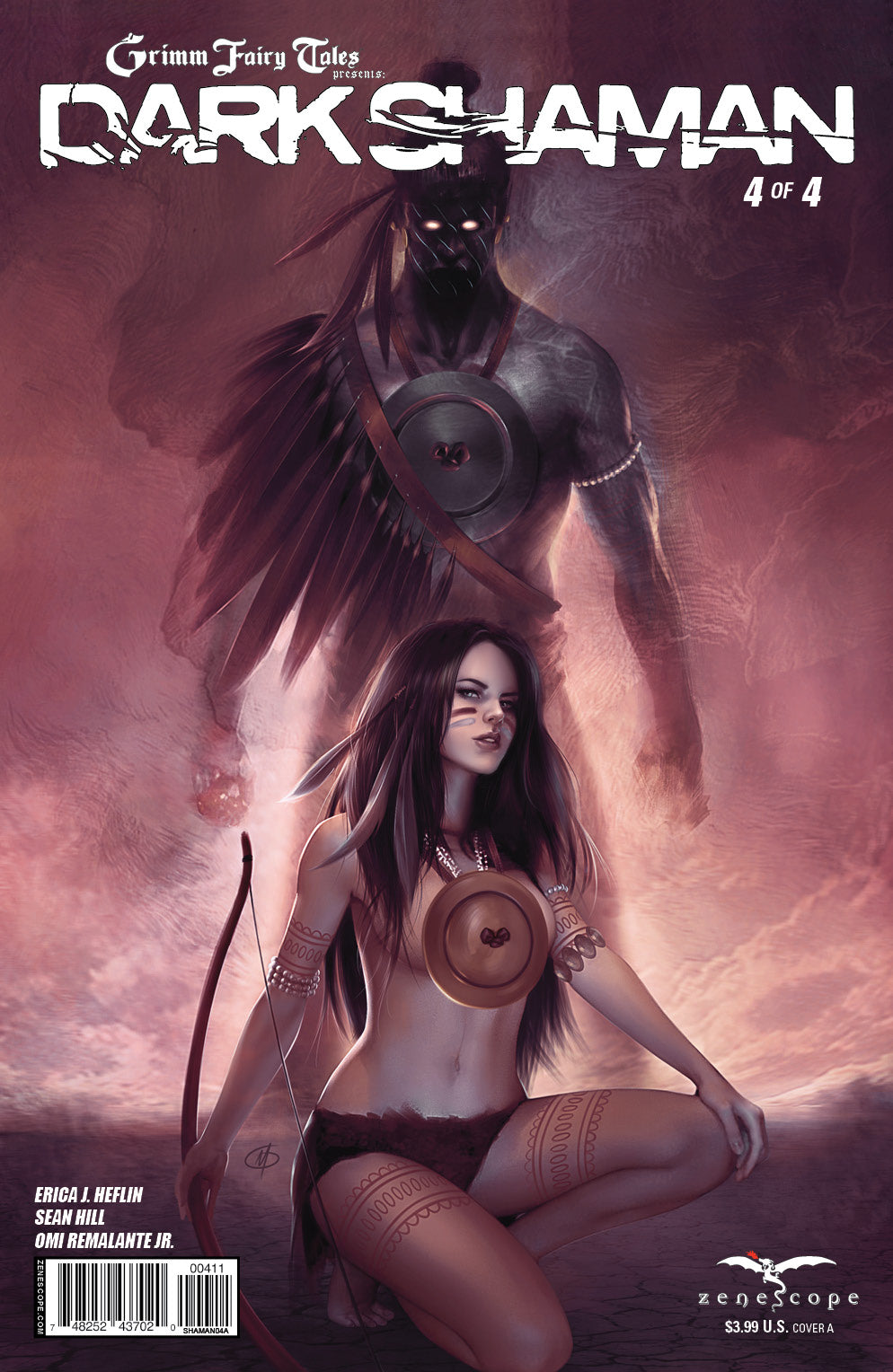 Grimm Fairy Tales GFT DARK SHAMAN #4 (OF 4) A MEGURO (MR) Zenescope