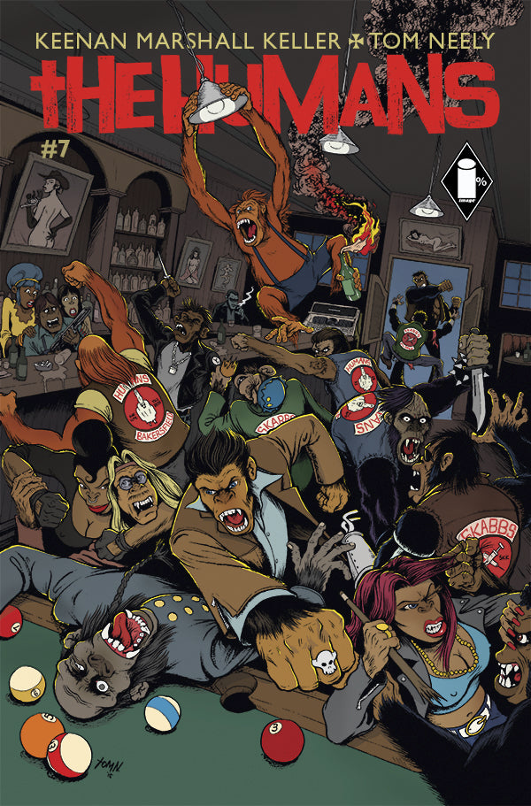 Humans #7 Image 2015 NM+ 9.6 Tom Neely Keenan Marshal Keller