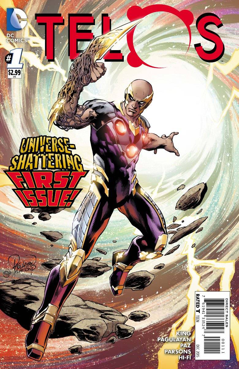 Telos #1 A DC 2015 Carlo Pagulayan Jeff King - Golden Apple Comics