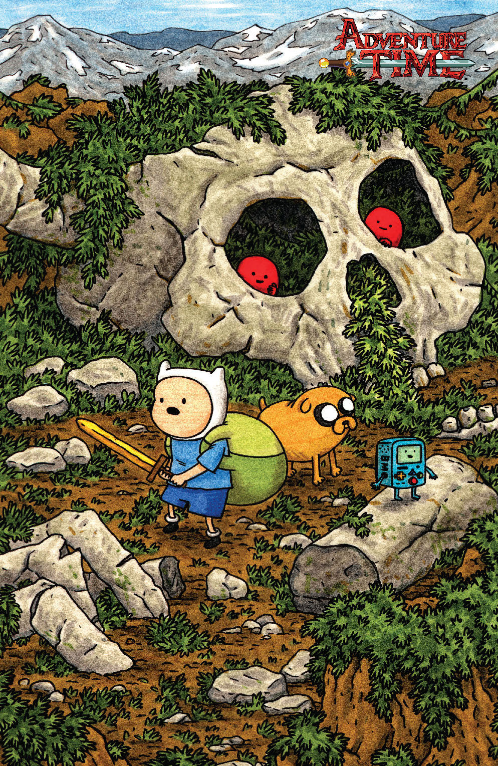 ADVENTURE TIME #50 BOOM 2016 BROWN VARIANT - Golden Apple Comics