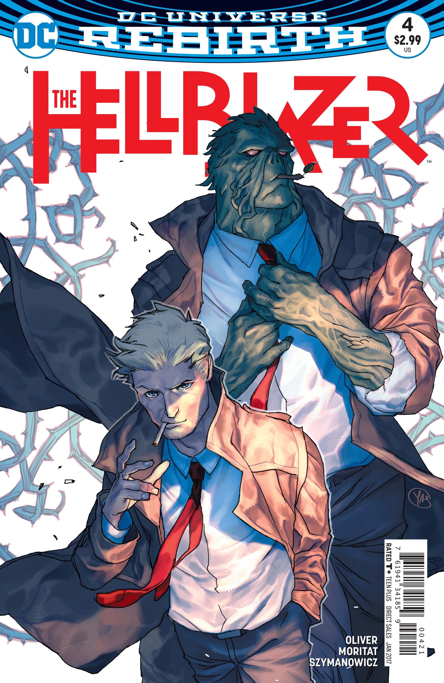 HELLBLAZER #4 B DC 2017 Yasmine Putri Variant