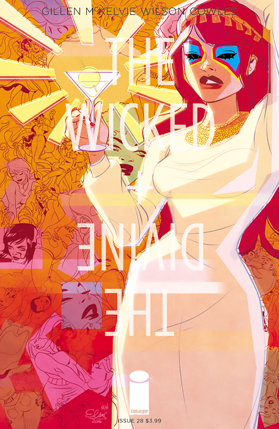 WICKED & DIVINE #28 CVR B CHARRETIER (MR) - Golden Apple Comics