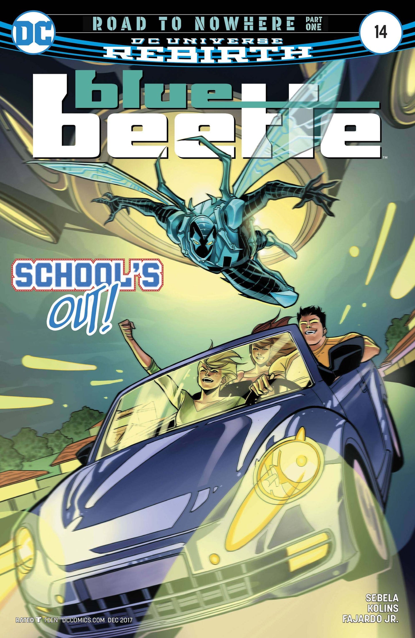 Blue Beetle #14 A DC 2017 Rebirth Thony Silas Christopher Sebela - Golden Apple Comics