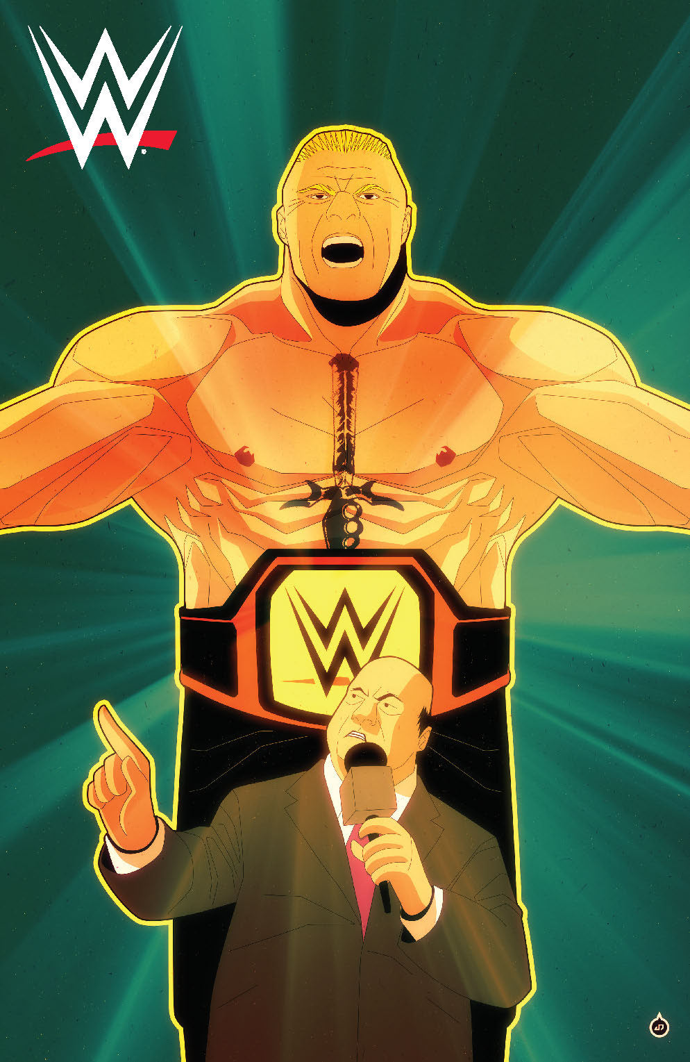 WWE ROYAL RUMBLE 2018 SPECIAL #1 Boom 1:10 JUAN DOE INCV Variant - Golden Apple Comics