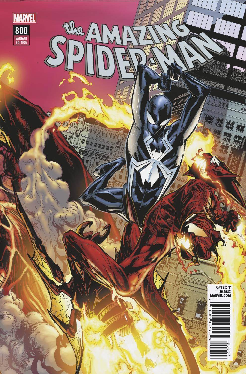 AMAZING SPIDER-MAN #800 Huberto Ramos Connecting Variant (05/30/2018) - Golden Apple Comics