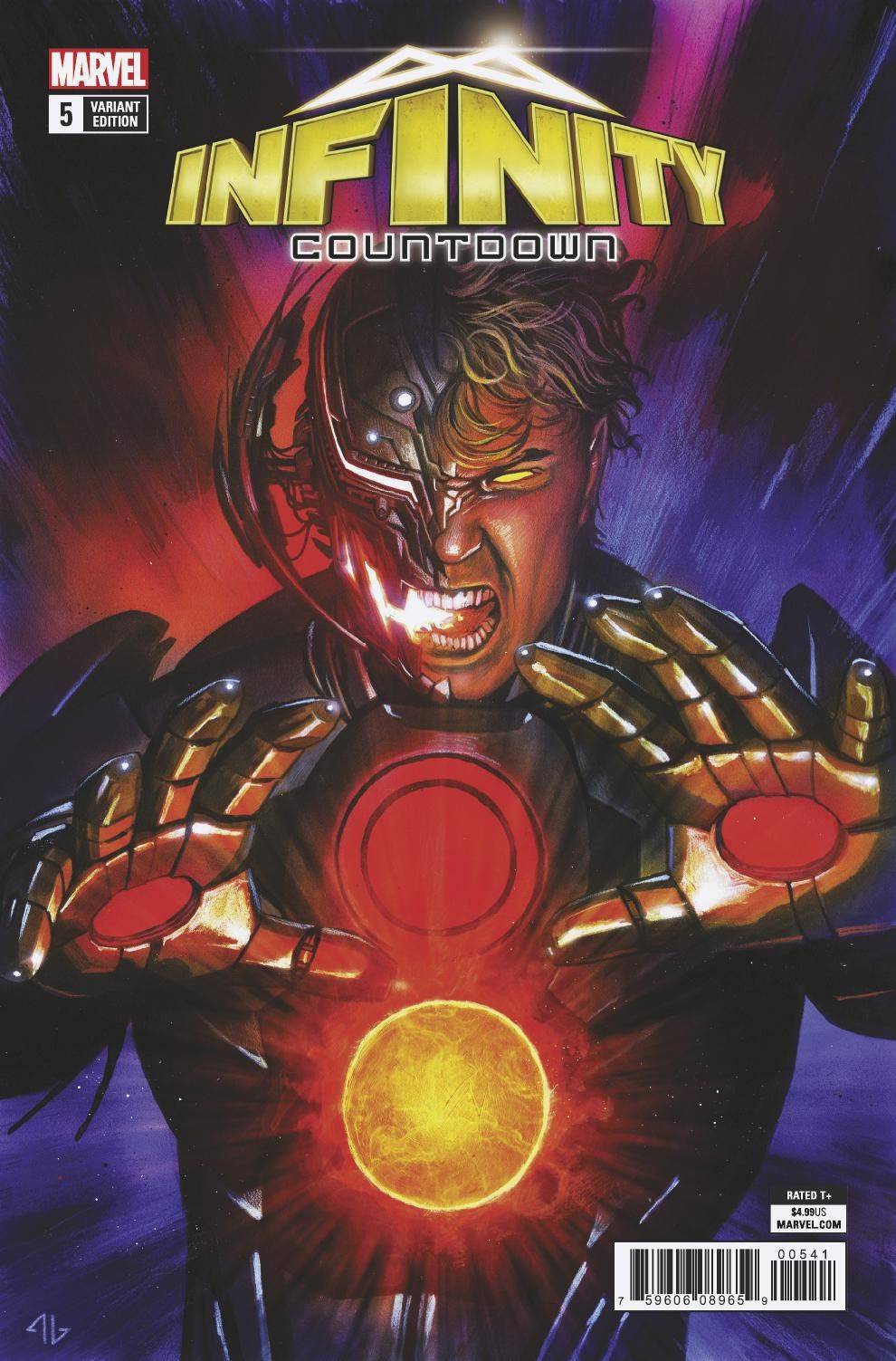 INFINITY COUNTDOWN #5 (OF 5) Adi Granov Ultra Holds Stone Variant (07/18/2018)