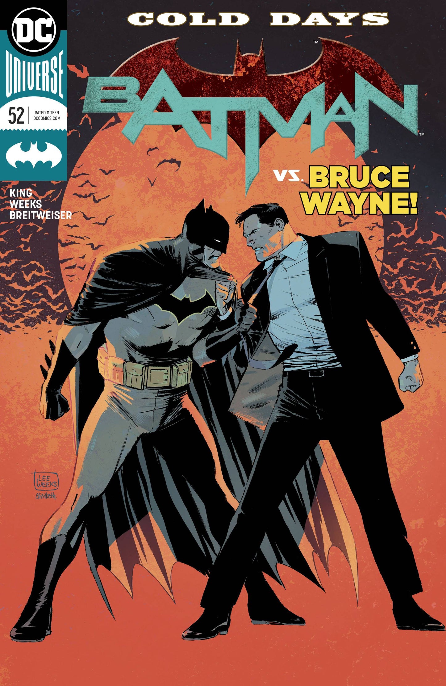 BATMAN #52 A Lee Weeks Tom King (08/01/2018) DC