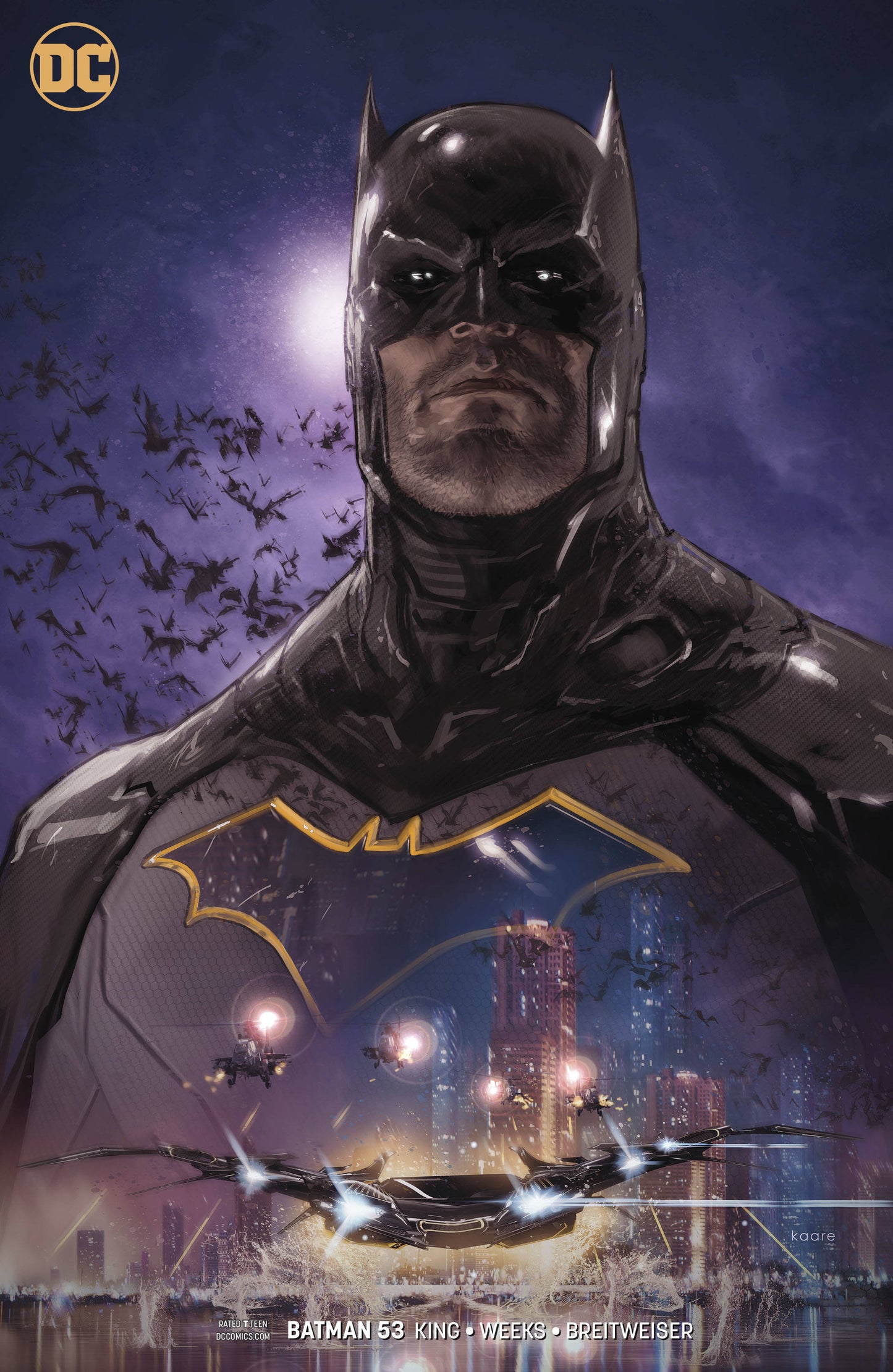 BATMAN #53 B Kaare Andrews Variant Tom King (08/15/2018)