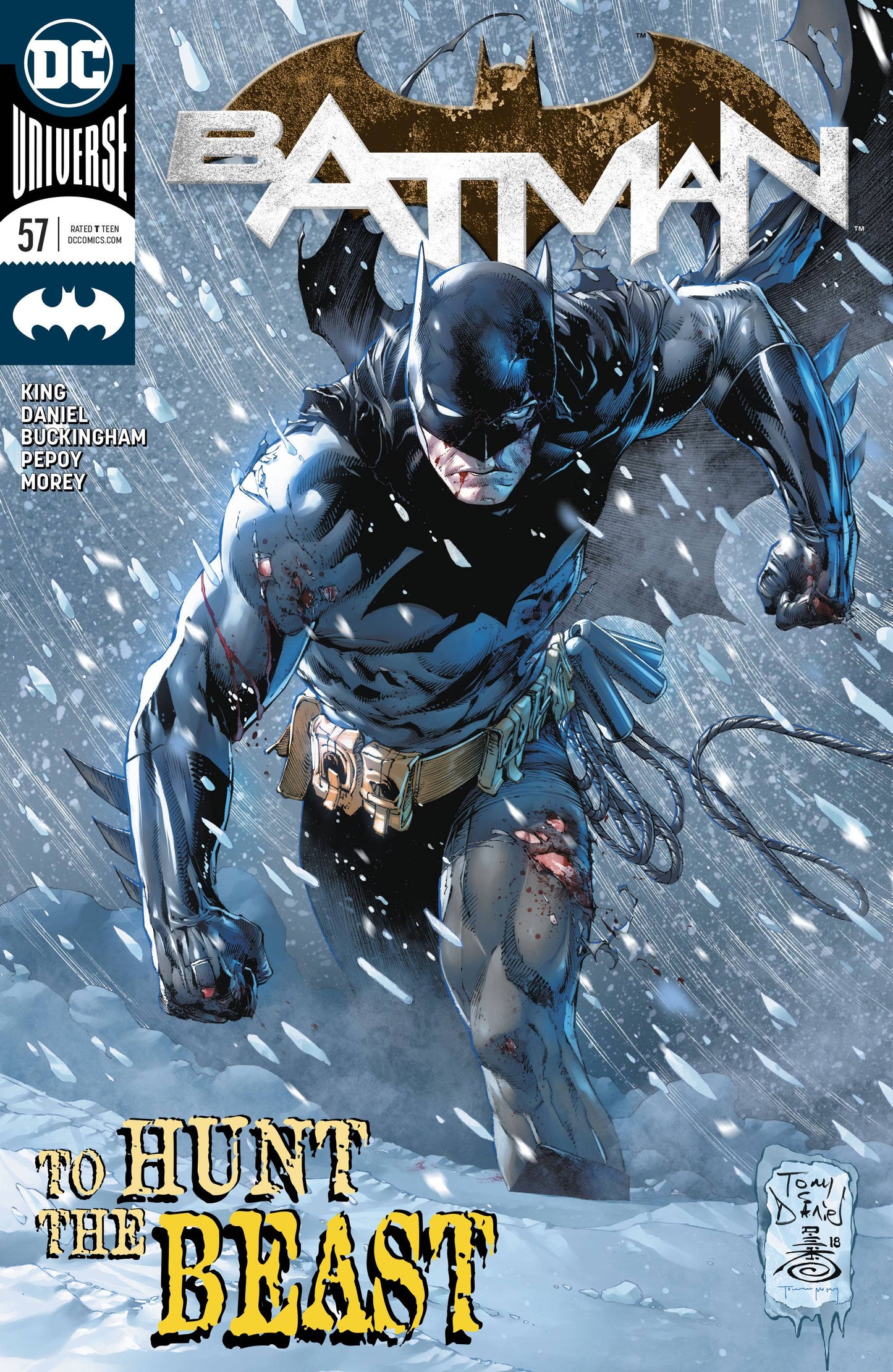 BATMAN #57 A Tony Daniel Tom King KGBeast (10/17/2018) DC
