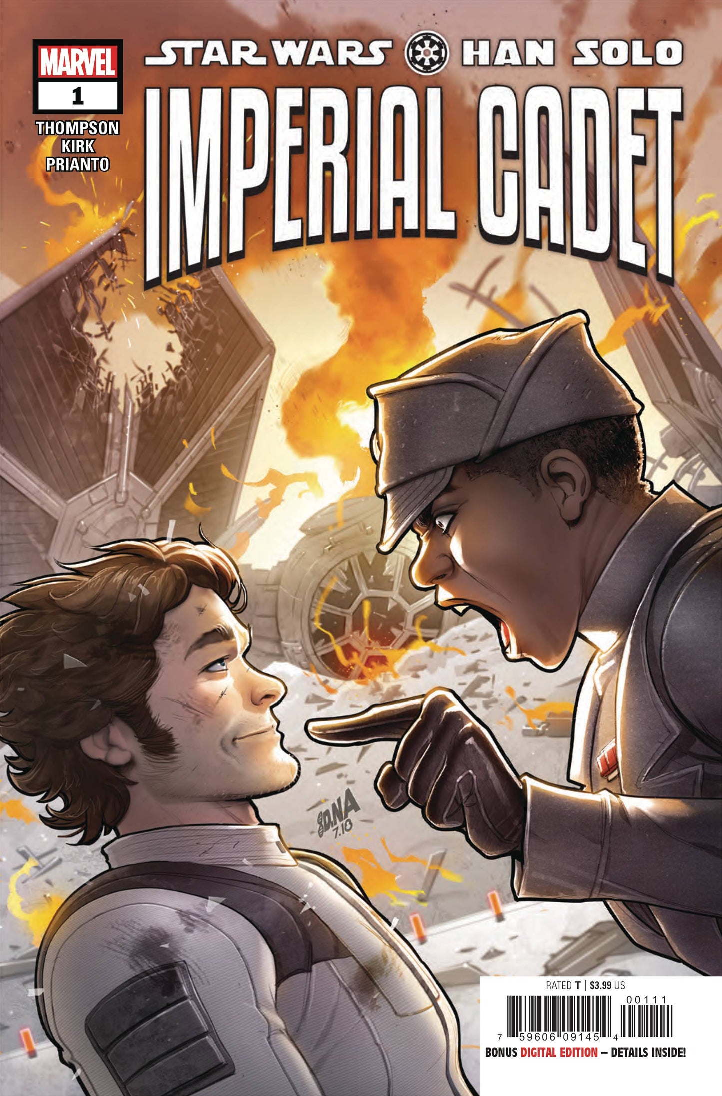 STAR WARS HAN SOLO IMPERIAL CADET #1 A (OF 5) ) Robbie Thompson David Nakayama (11/07/2018) Marvel