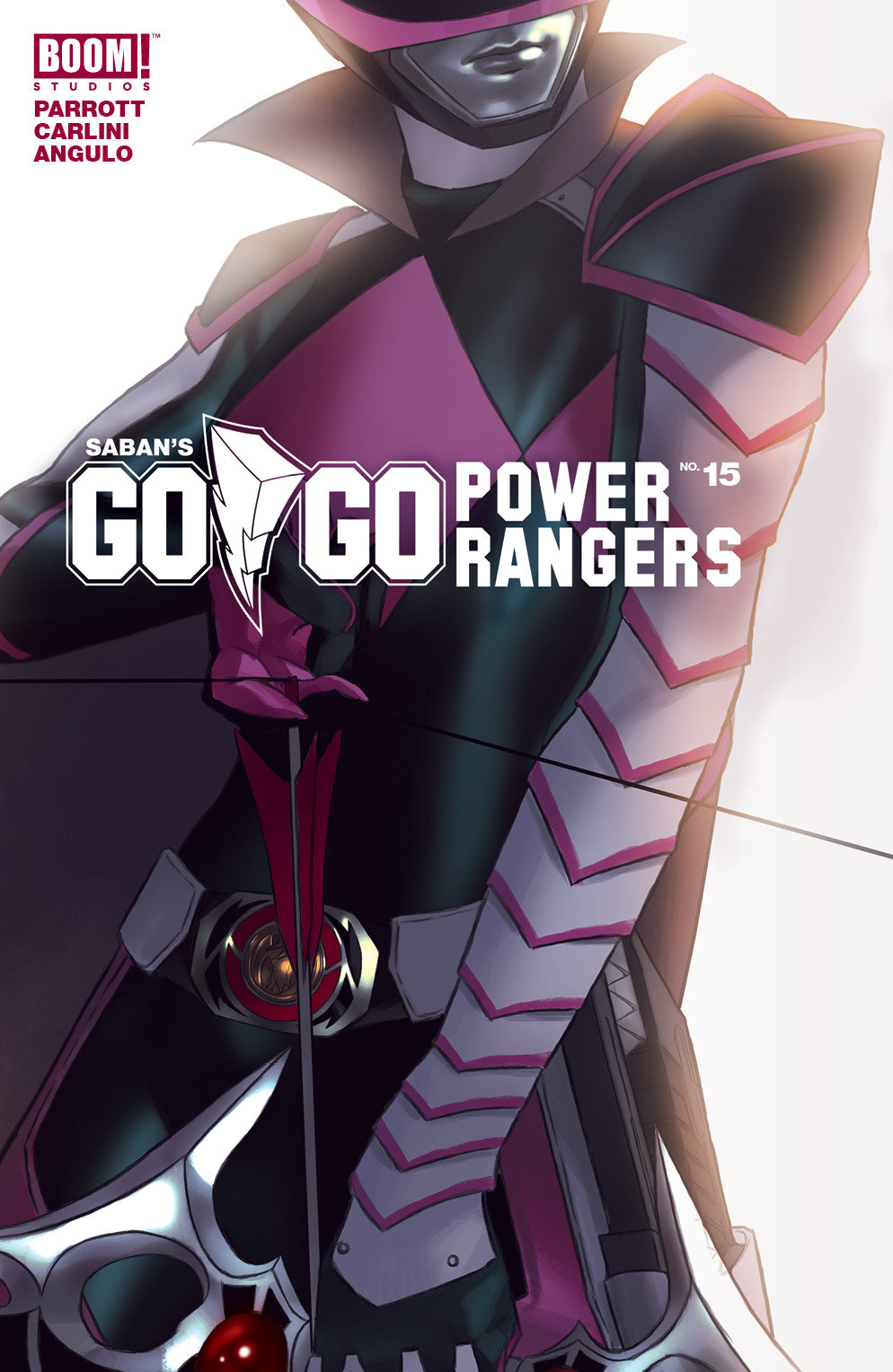 GO GO POWER RANGERS #15 Boom Miguel Mercado Pink Variant (12/12/2018)