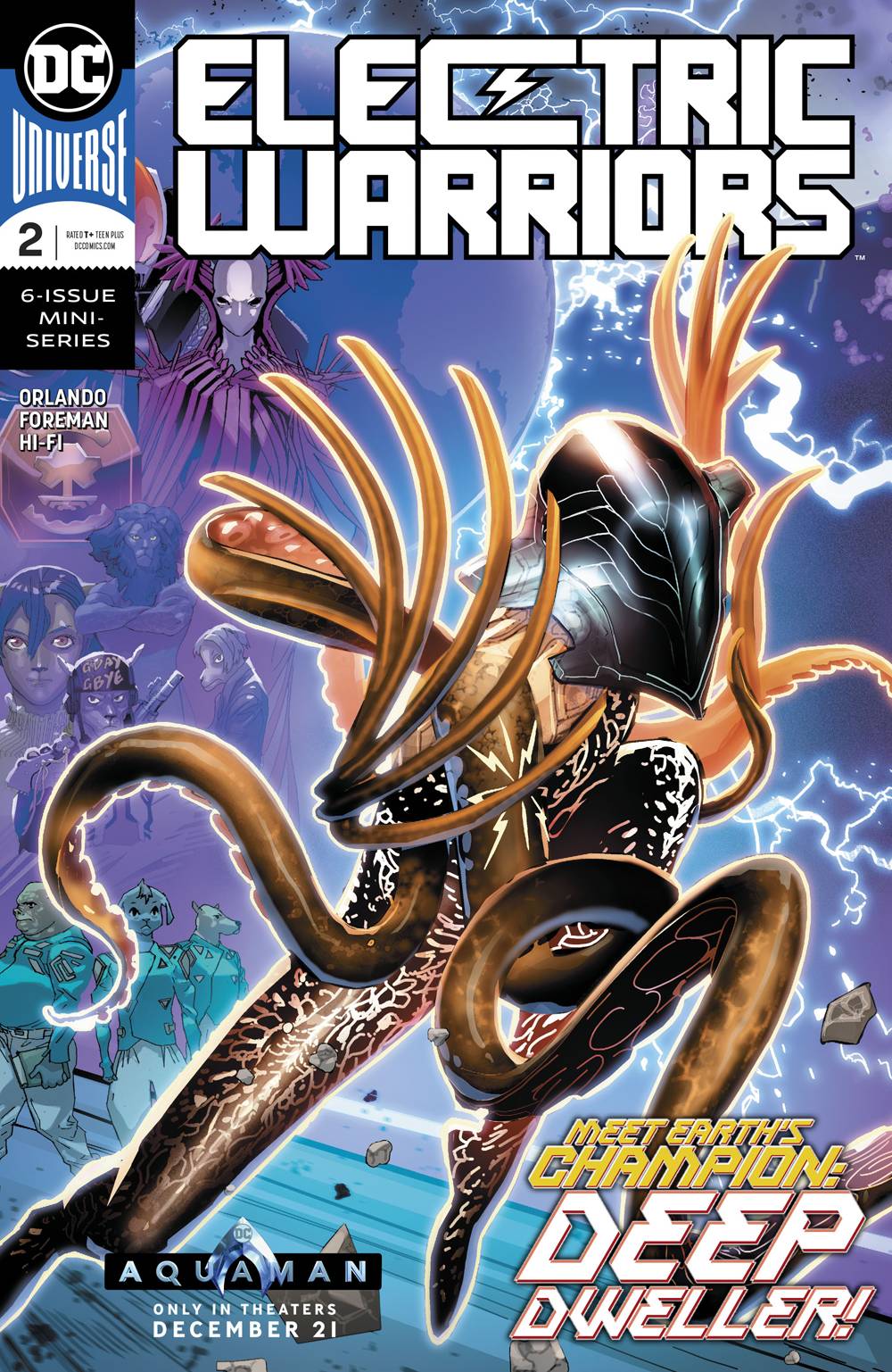 ELECTRIC WARRIORS #2 (OF 6) Joe Orlando (12/12/2018) DC