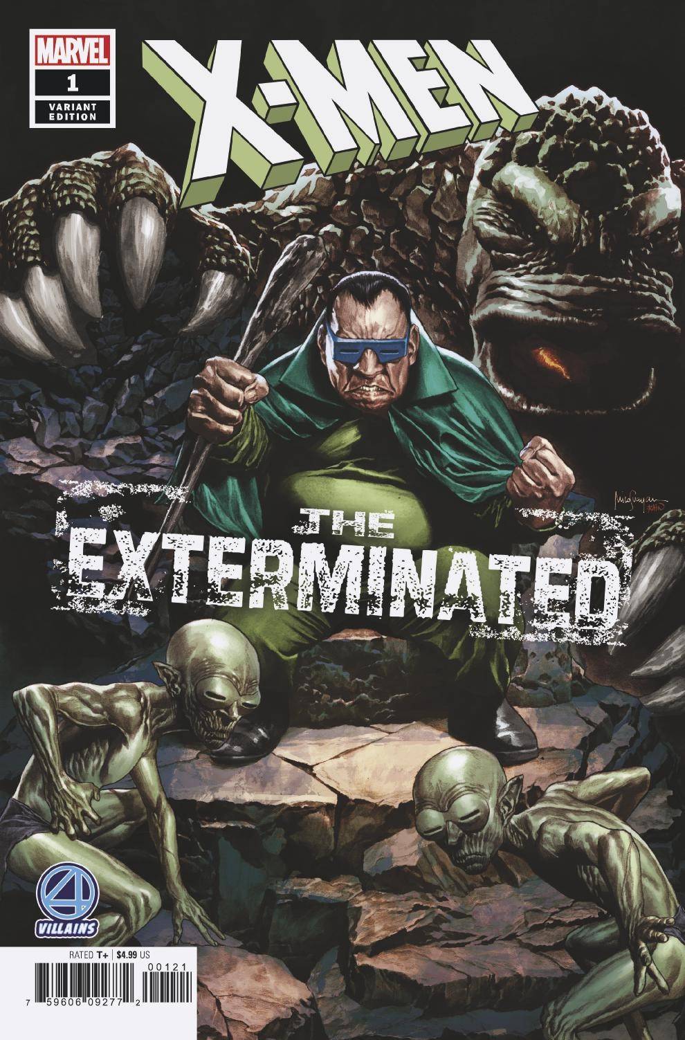 X-MEN EXTERMINATED #1 B Marvel Mico Suayan Fantastic Four Villains Variant (12/05/2018)