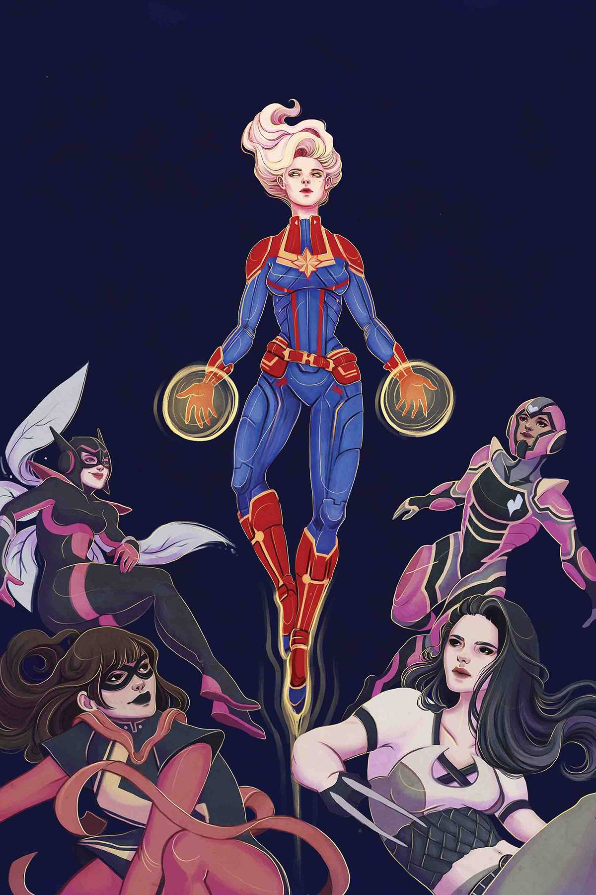 CAPTAIN MARVEL #1 1:10 Lauren Tsai Variant (01/09/2019)