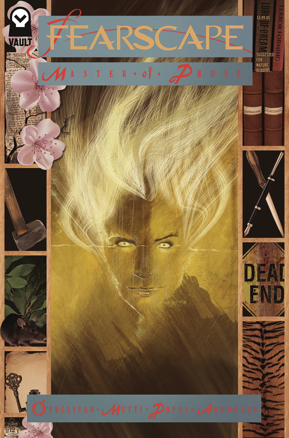 Fearscape 1 Vault 2nd Print Tim Daniel Sandman Homage Variant (10/31/2018)