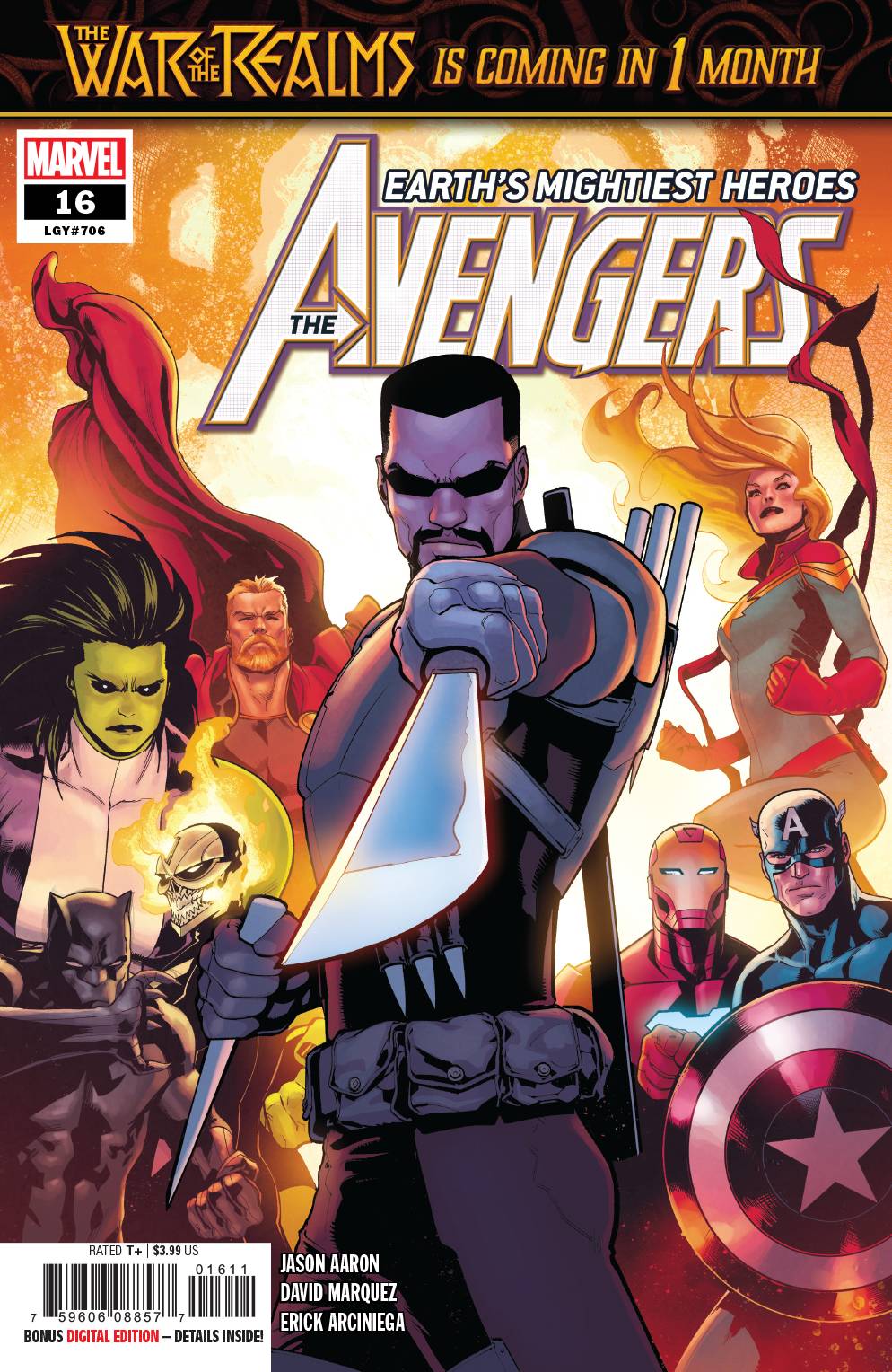 AVENGERS #16 David Marquez Jason Aaron (03/06/2019) MARVEL