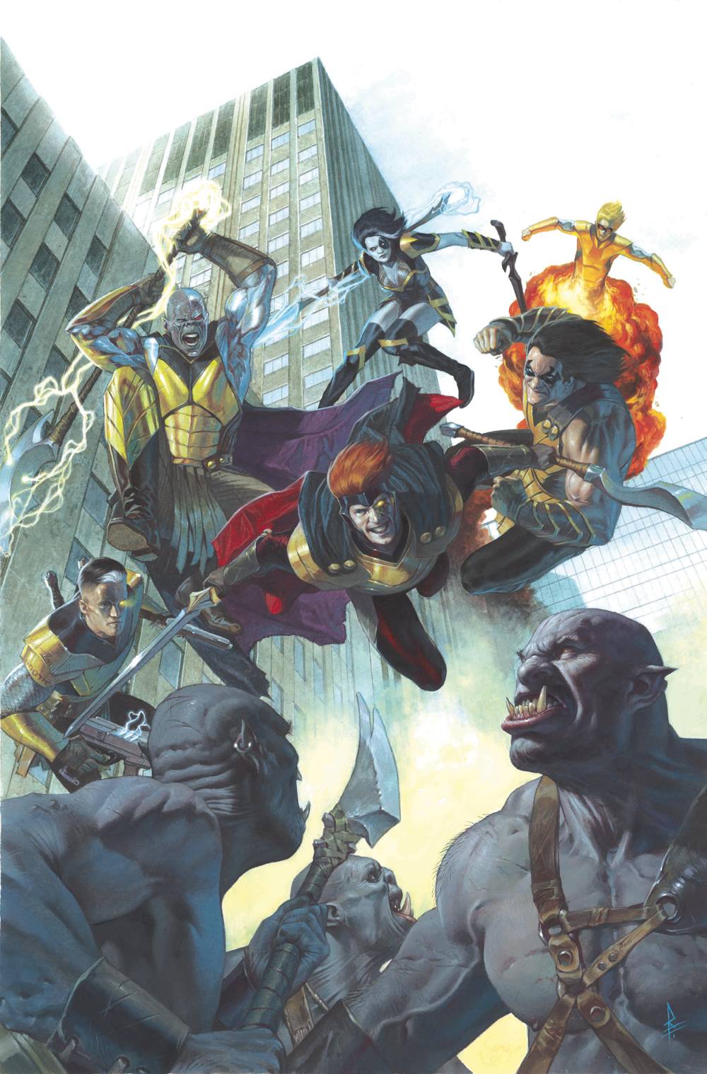 X-FORCE #6 B Ricardo Federici ARTIST ASGARDIAN Variant (04/10/2019) MARVEL