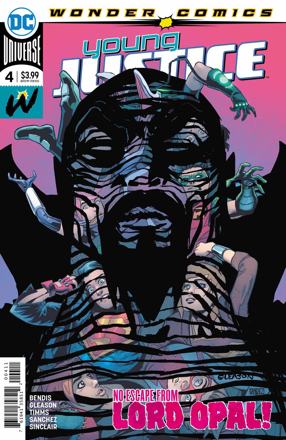 YOUNG JUSTICE #4 A Patrick Gleason Brian Michael Bendis (04/03/2019) DC