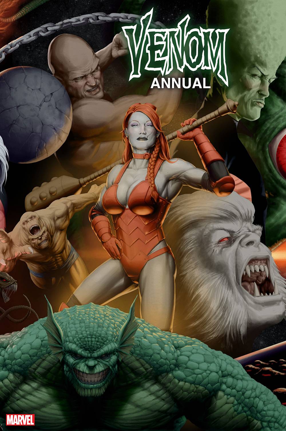 VENOM ANNUAL #1 B John Tyler CHRISTOPHER CONNECTING Variant (07/31/2019) MARVEL