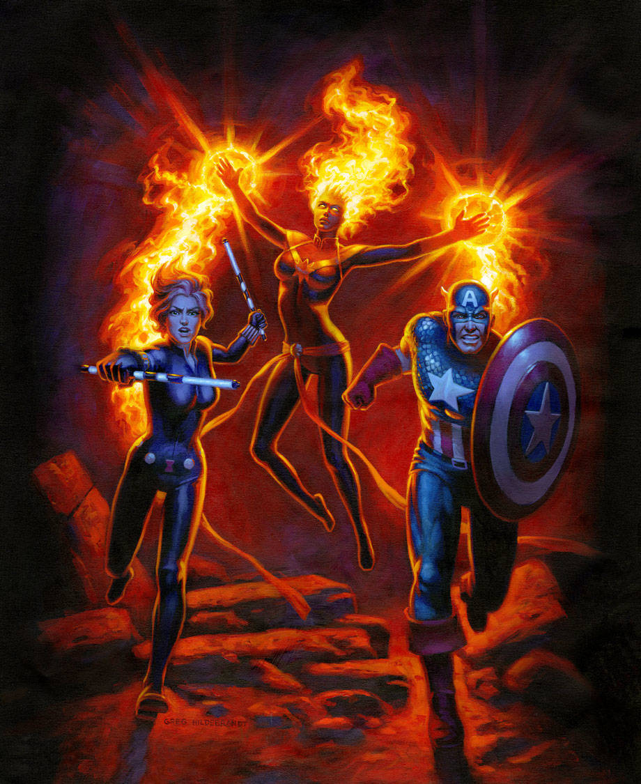 MARVEL Comics #1000 L Greg HILDEBRANDT Variant (08/28/2019) MARVEL