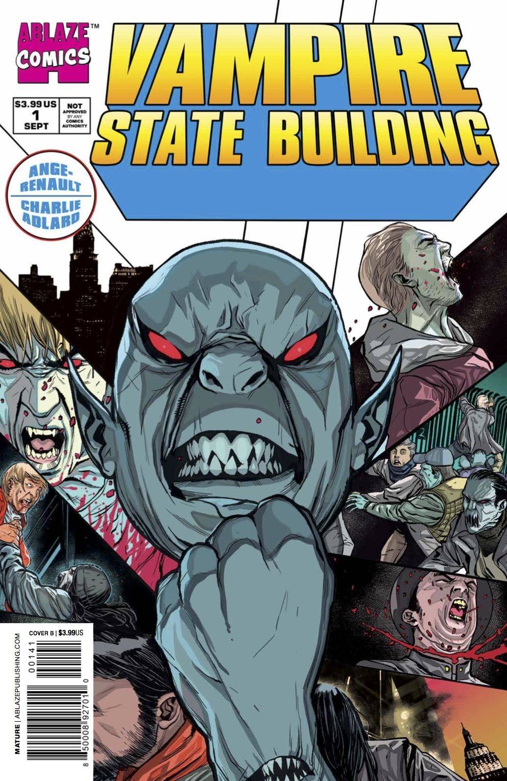 VAMPIRE STATE BUILDING #1 D Guilherme BALBI INFINITY GAUNTLET 1 Homage Variant (09/18/2019) ABLAZE